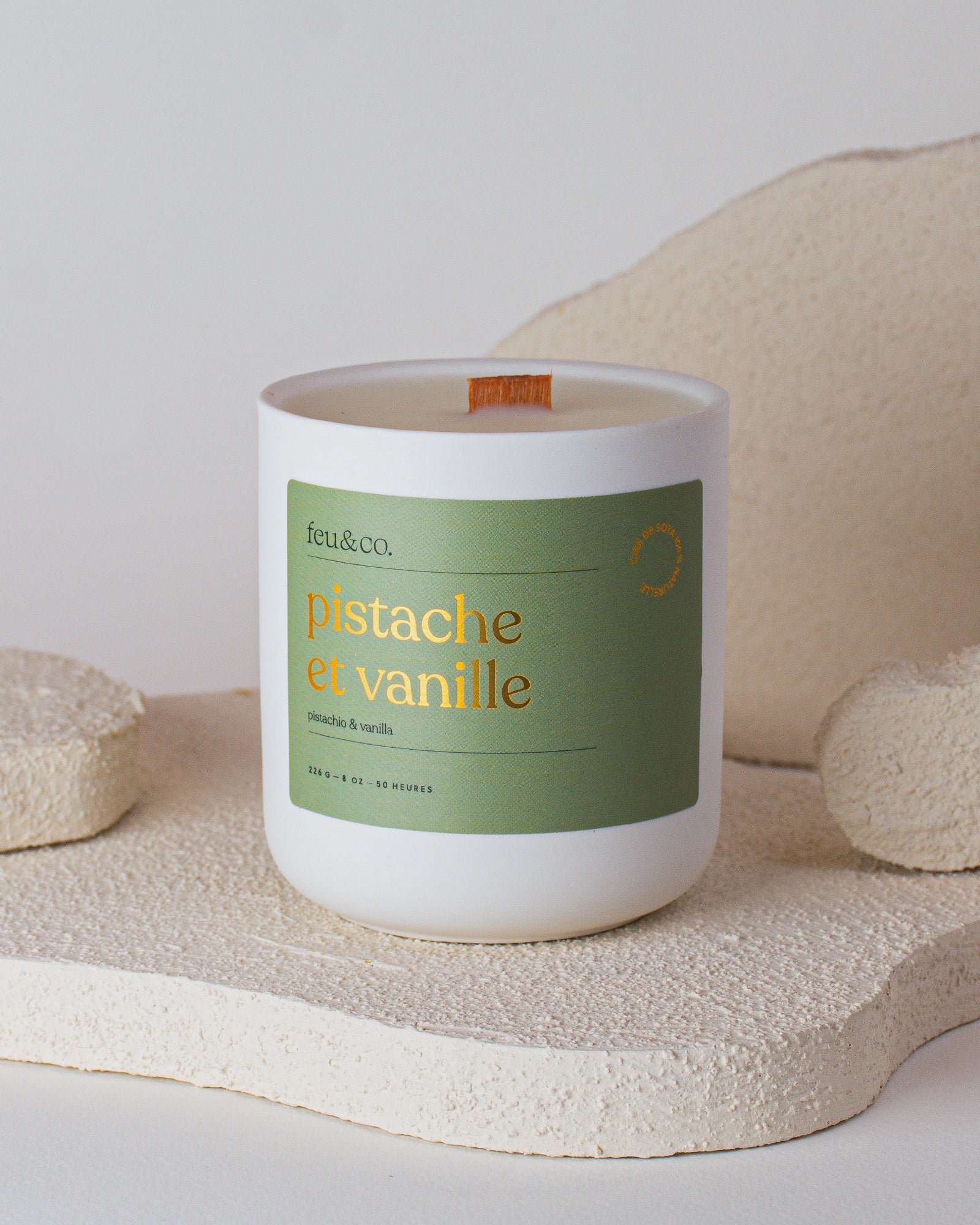 Candle - Pistachio and Vanilla
