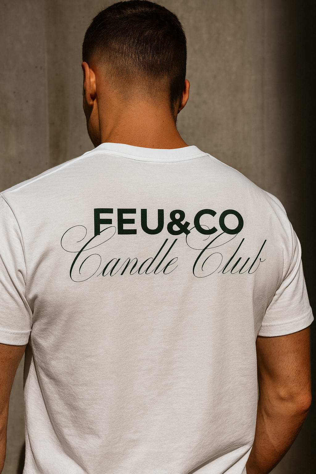 T-Shirt blanc Feu&Co.