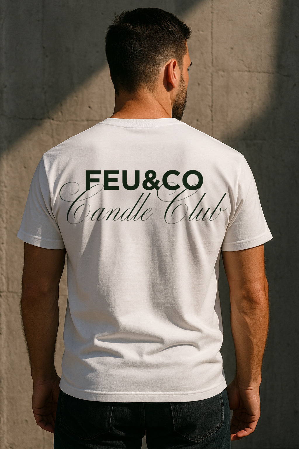 T-Shirt blanc Feu&Co.