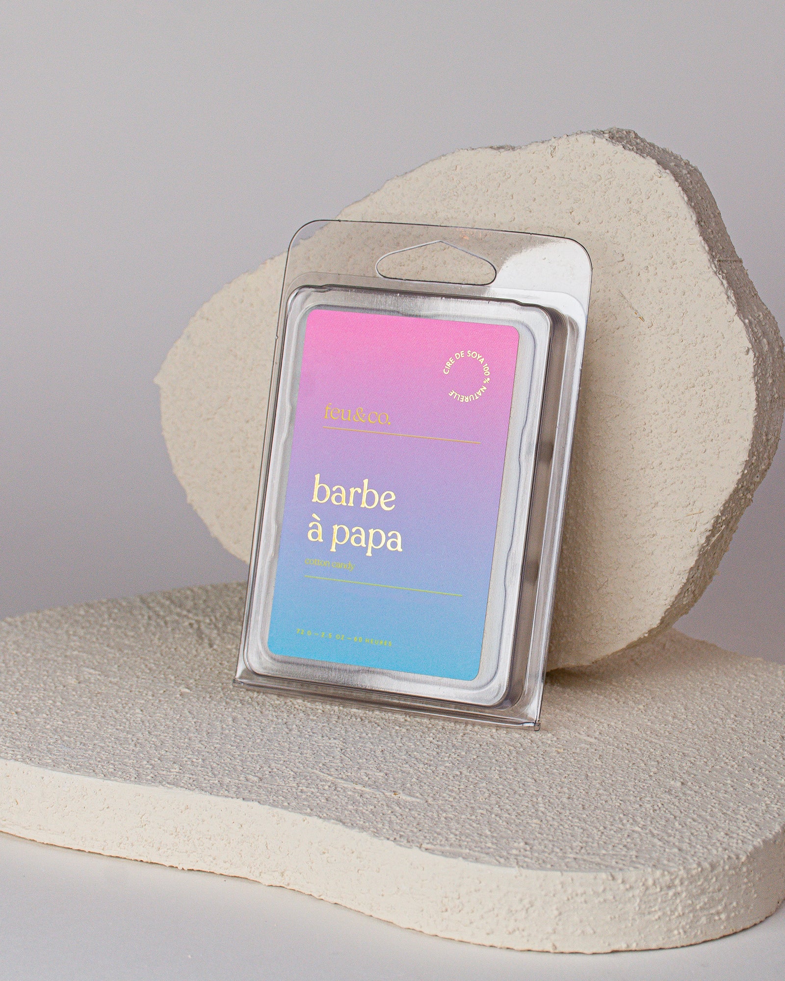 Cubes de cire - Barbe à papa