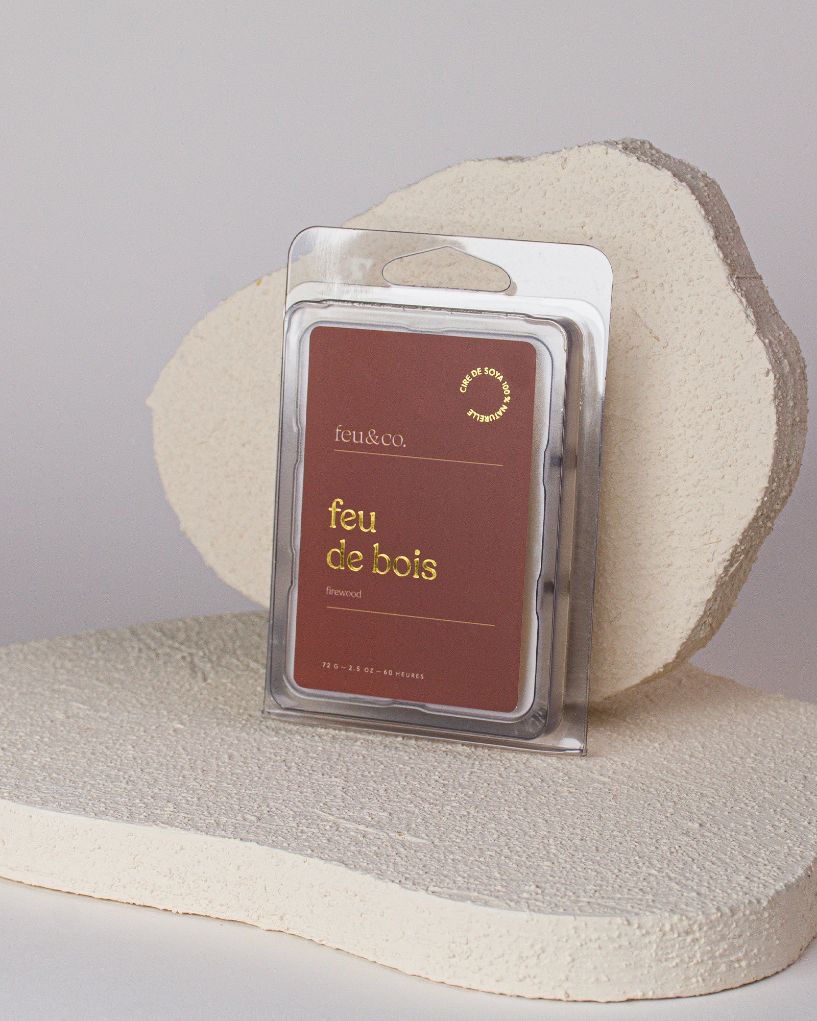 Cubes de cire - Feu de bois