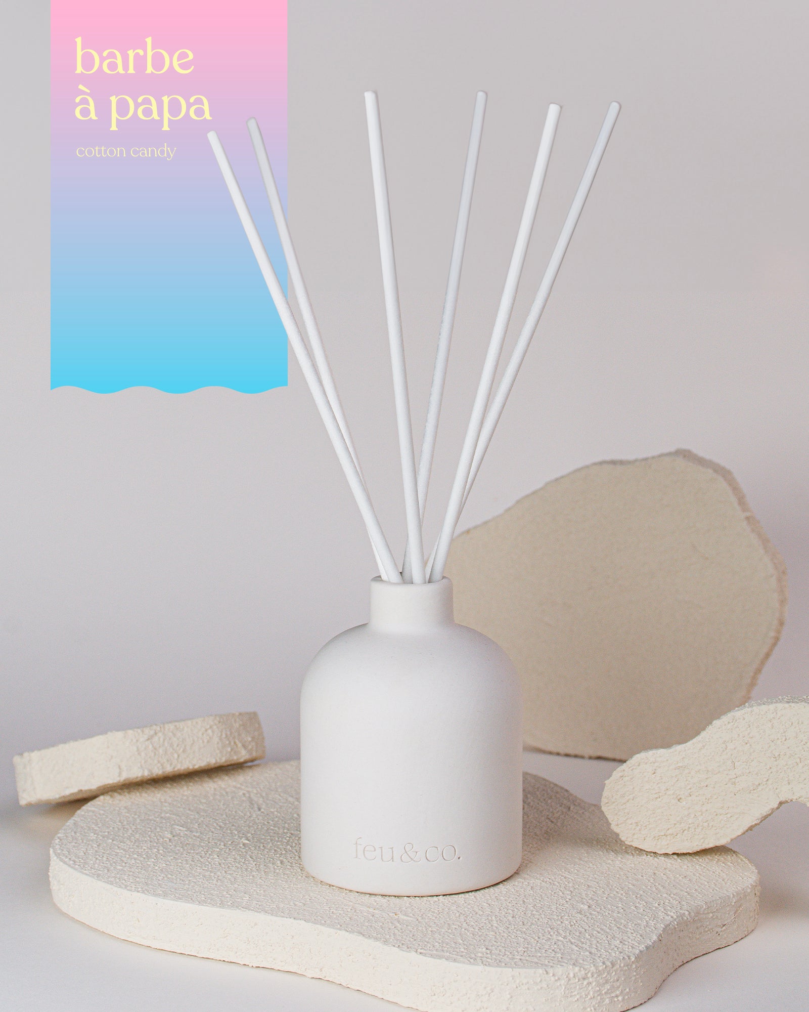 Diffuseur roseaux - Barbe à papa