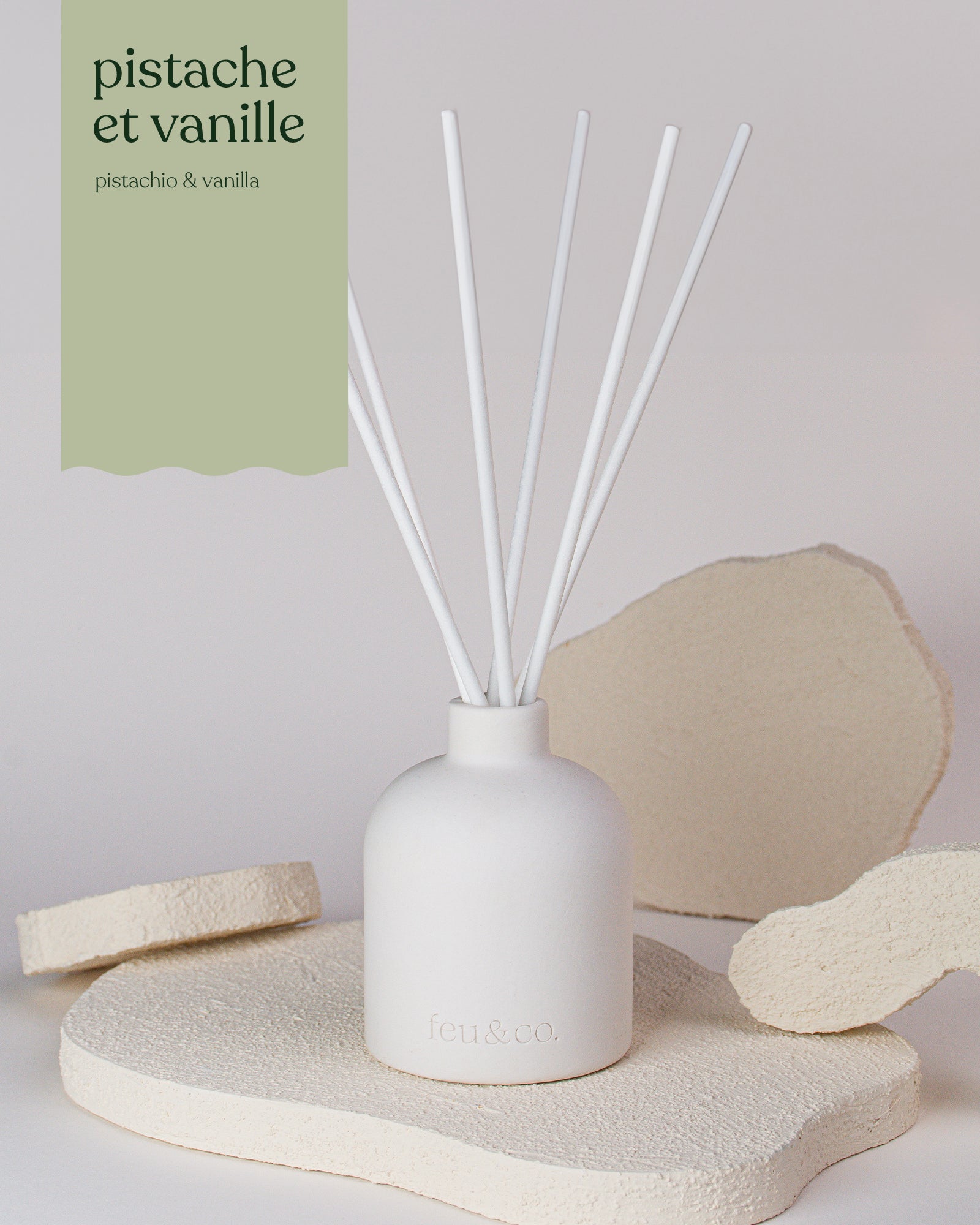 Reed Diffuser - Pistachio and Vanilla