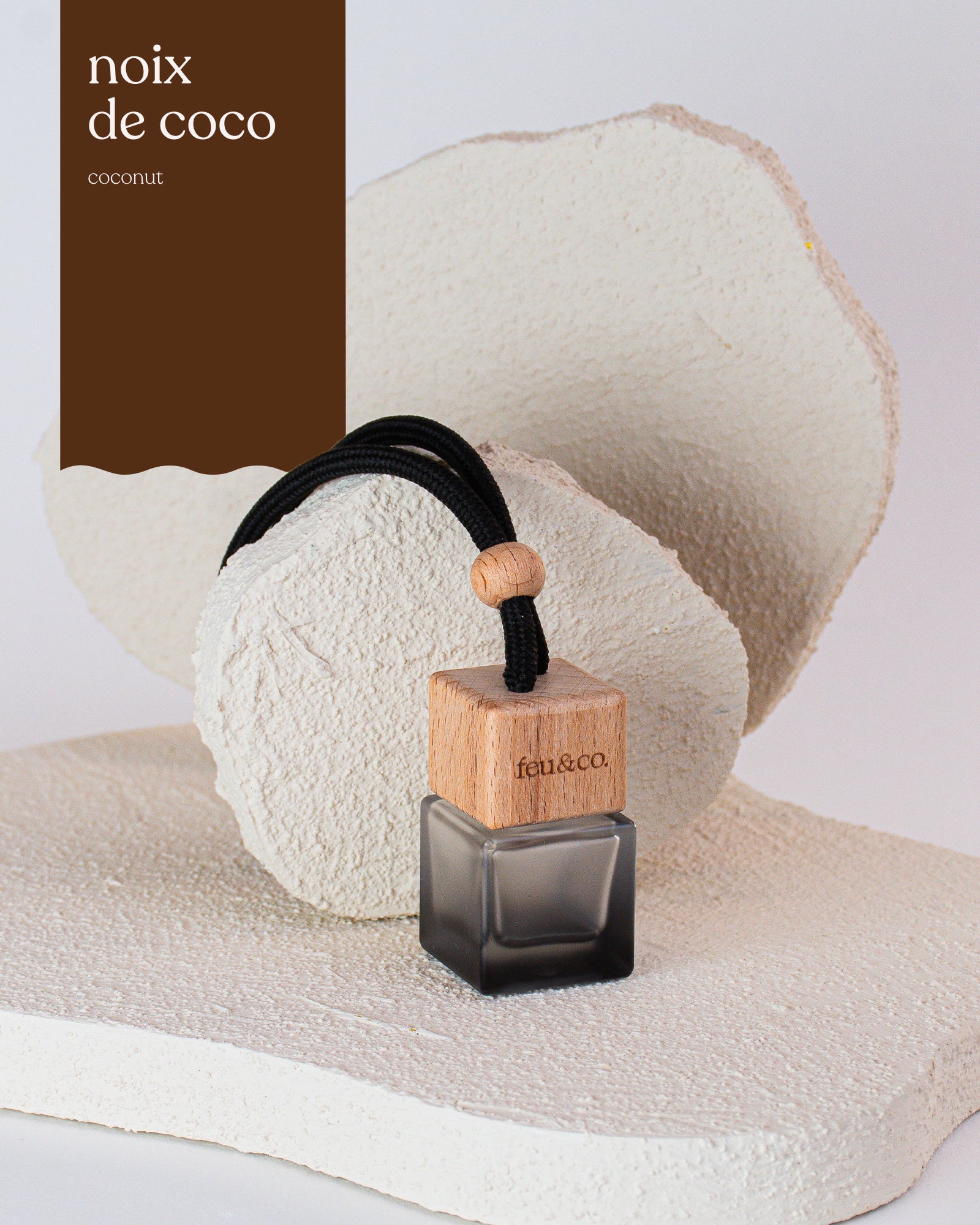 Diffuseur voiture - Noix de coco