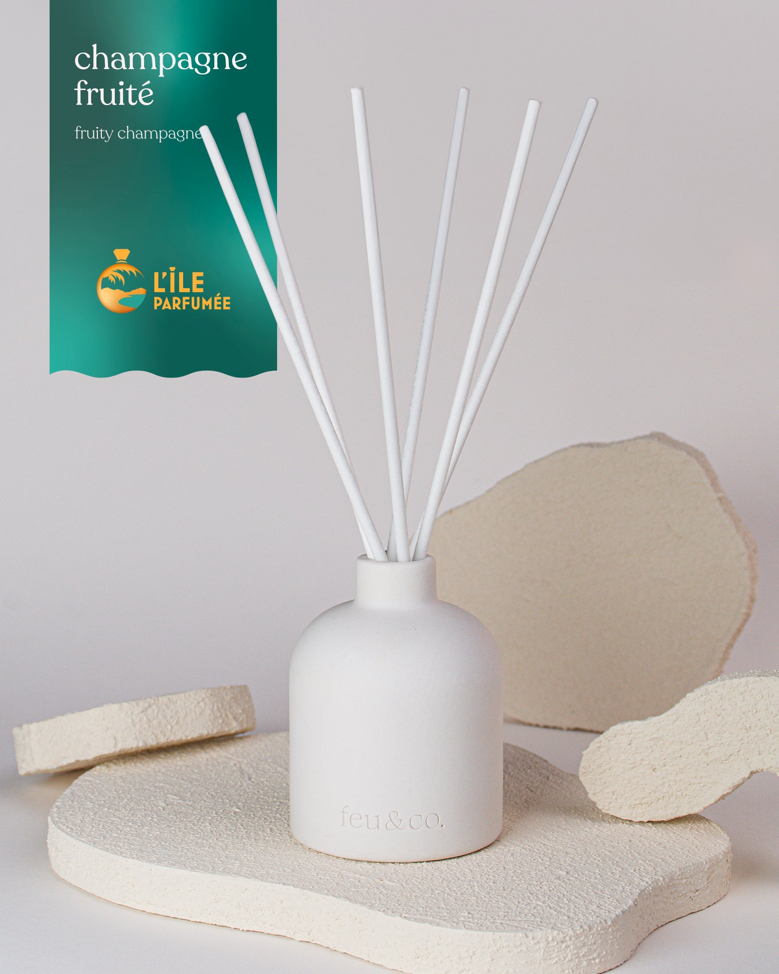 Diffuseur roseaux - Champagne fruité