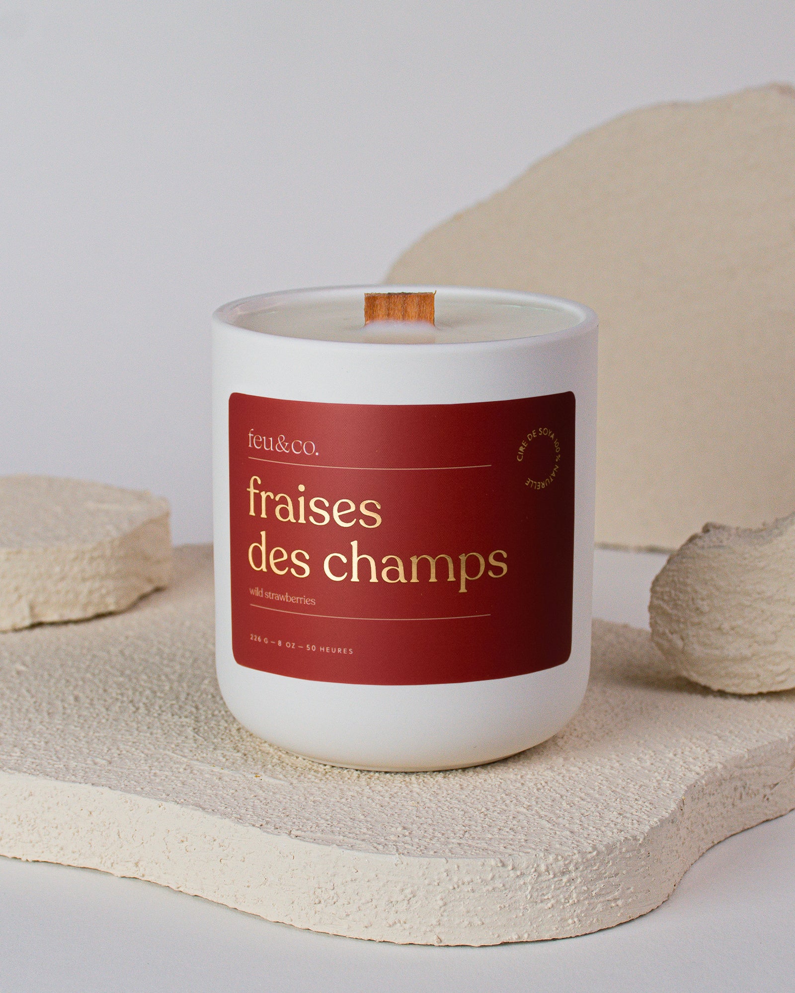 Bougie - Fraises des champs