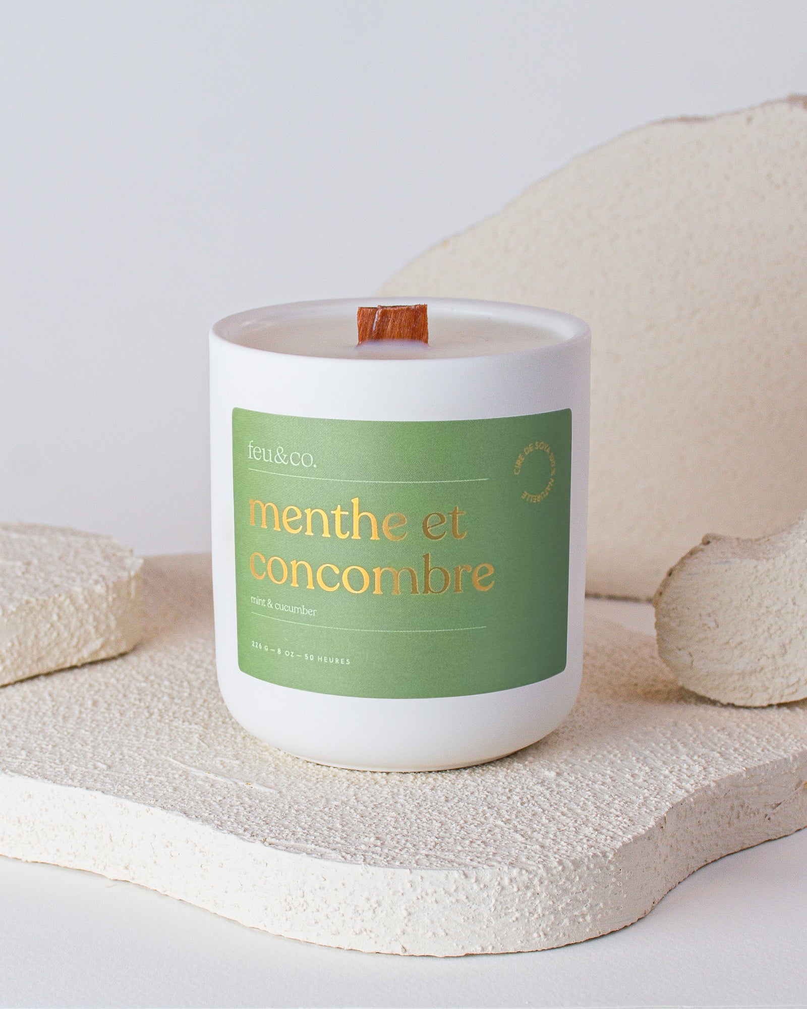 Bougie - Menthe et concombre