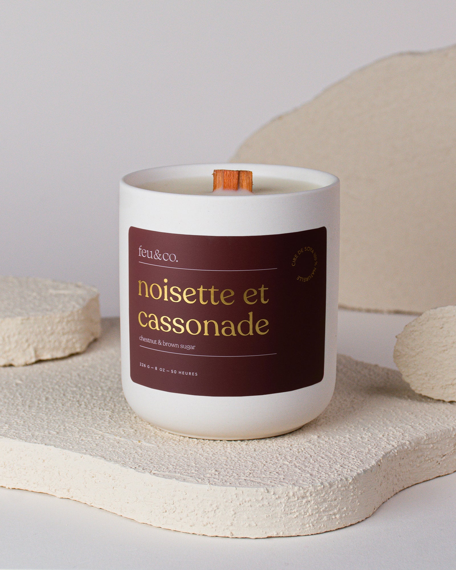 Candle - Hazelnut and brown sugar