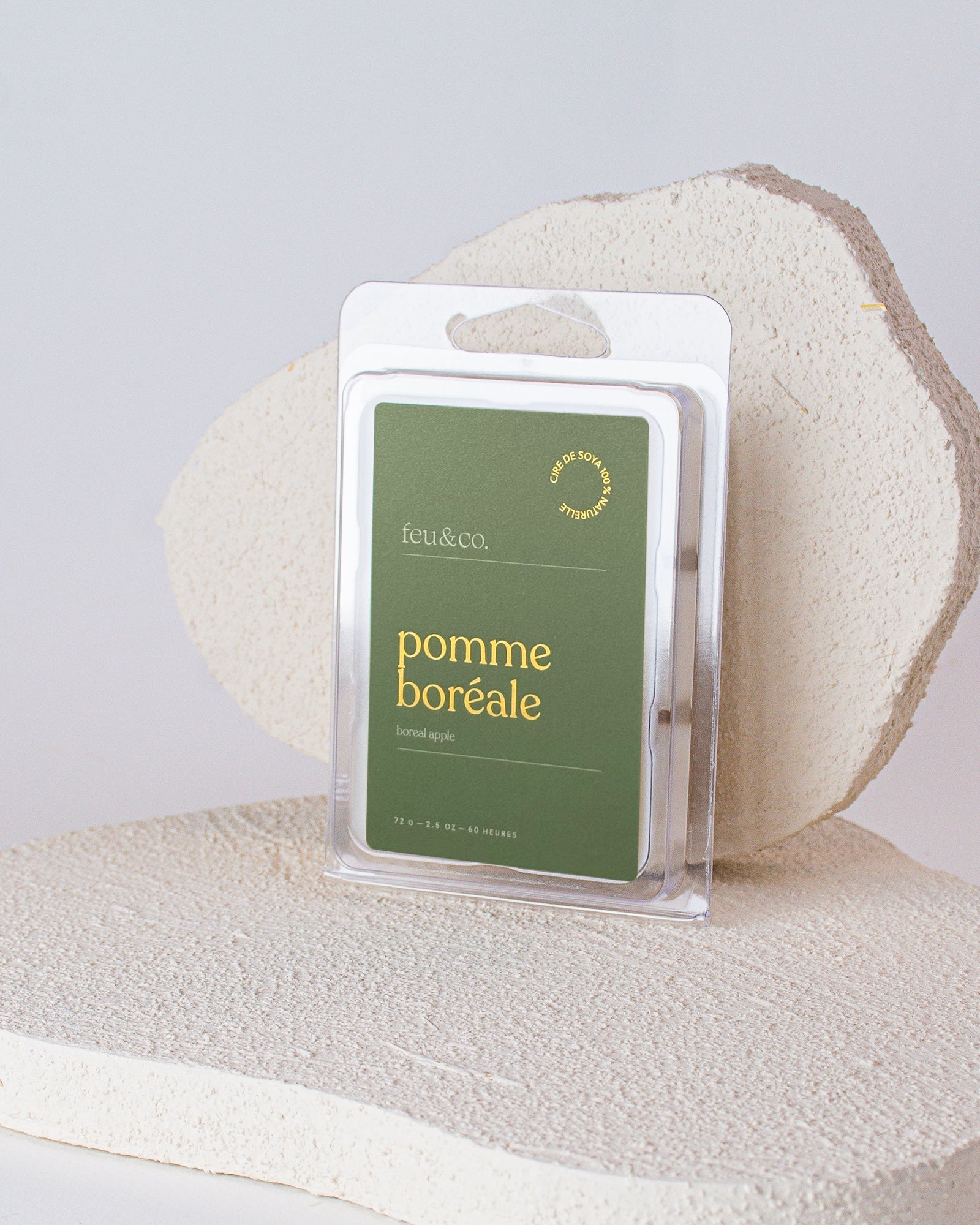 Cubes de cire - Pomme boréale