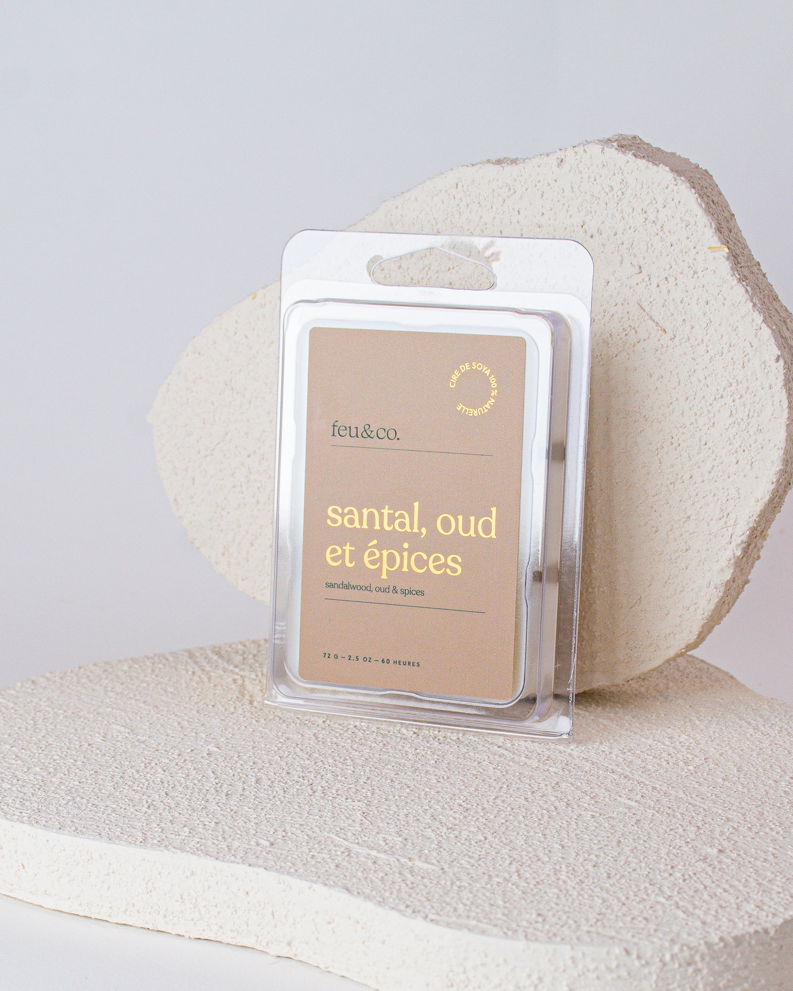 Cubes de cire - Santal, oud et épices