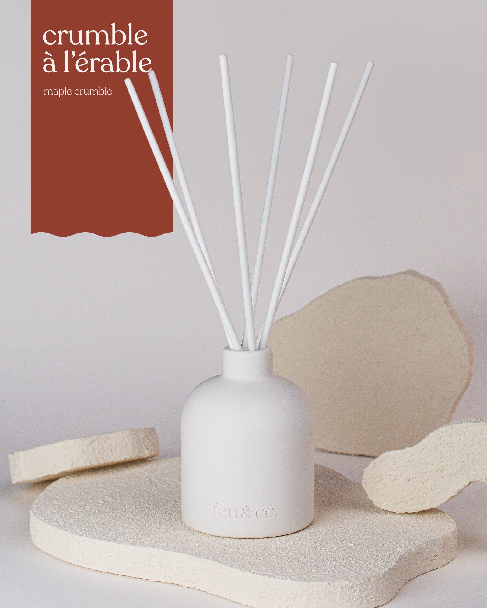 Diffuseur roseaux - Crumble à l'érable