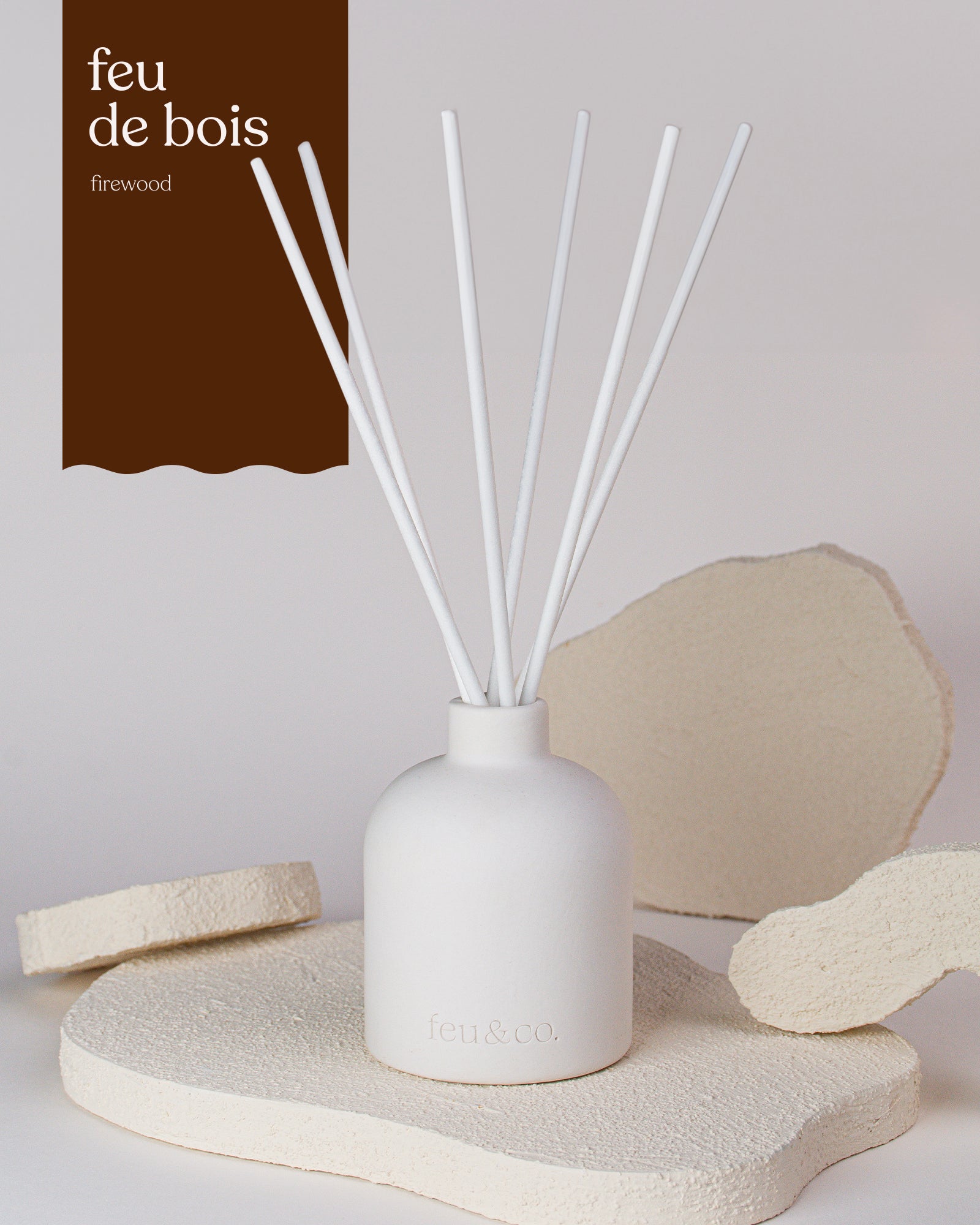 Reed diffuser – Wood Fire