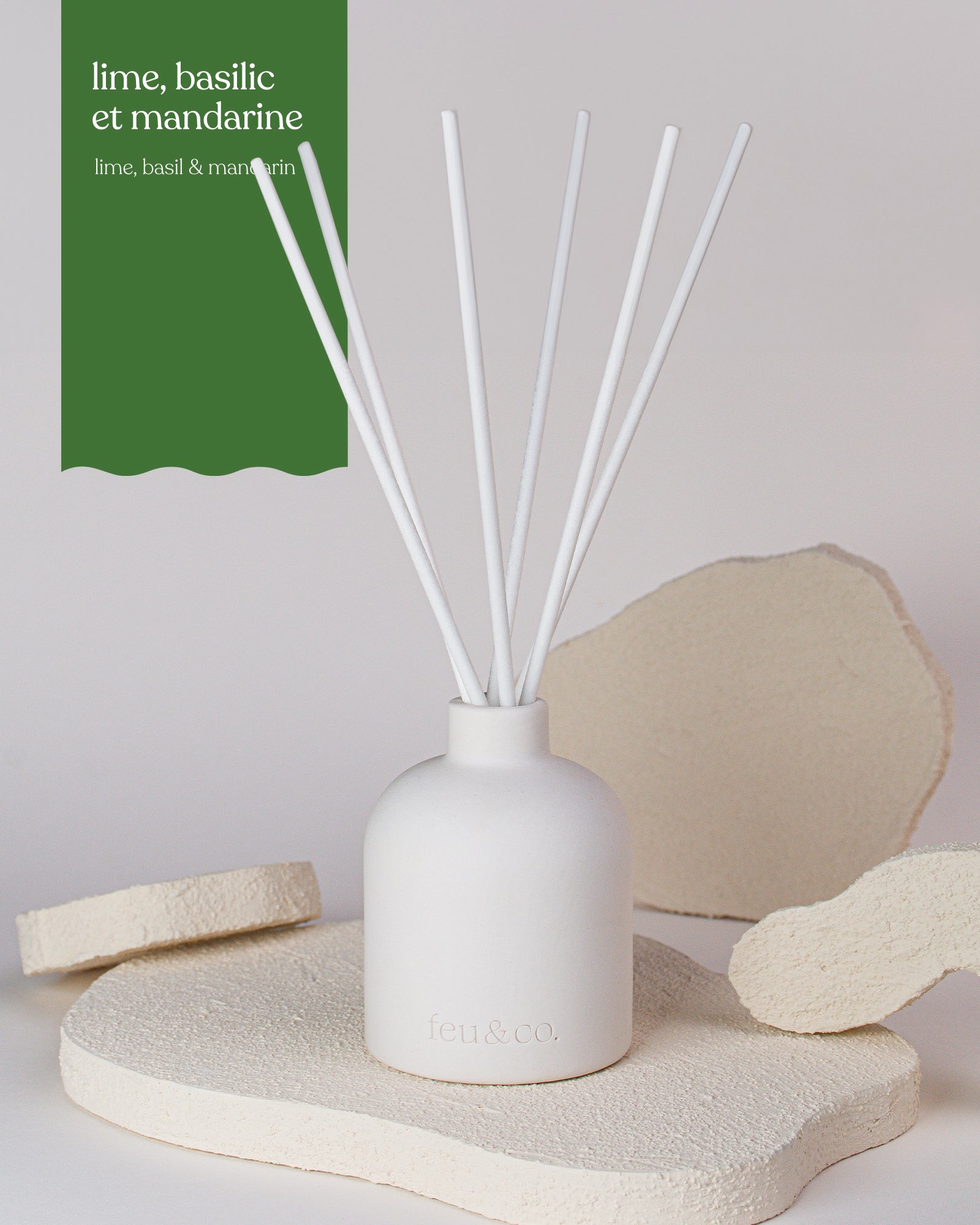 Diffuseur - Lime, basilic et mandarine