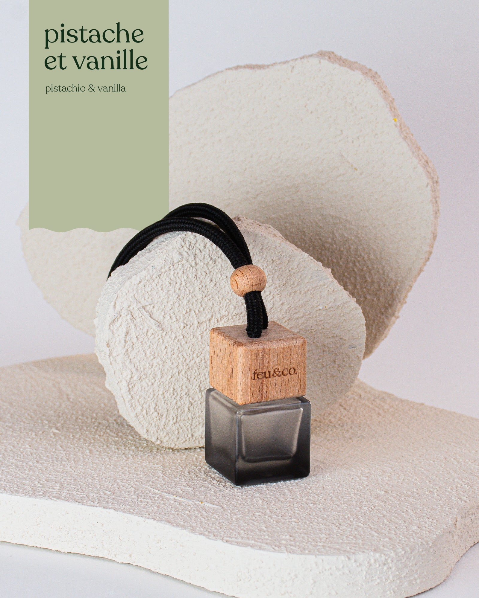 Car diffuser - Pistachio and Vanilla