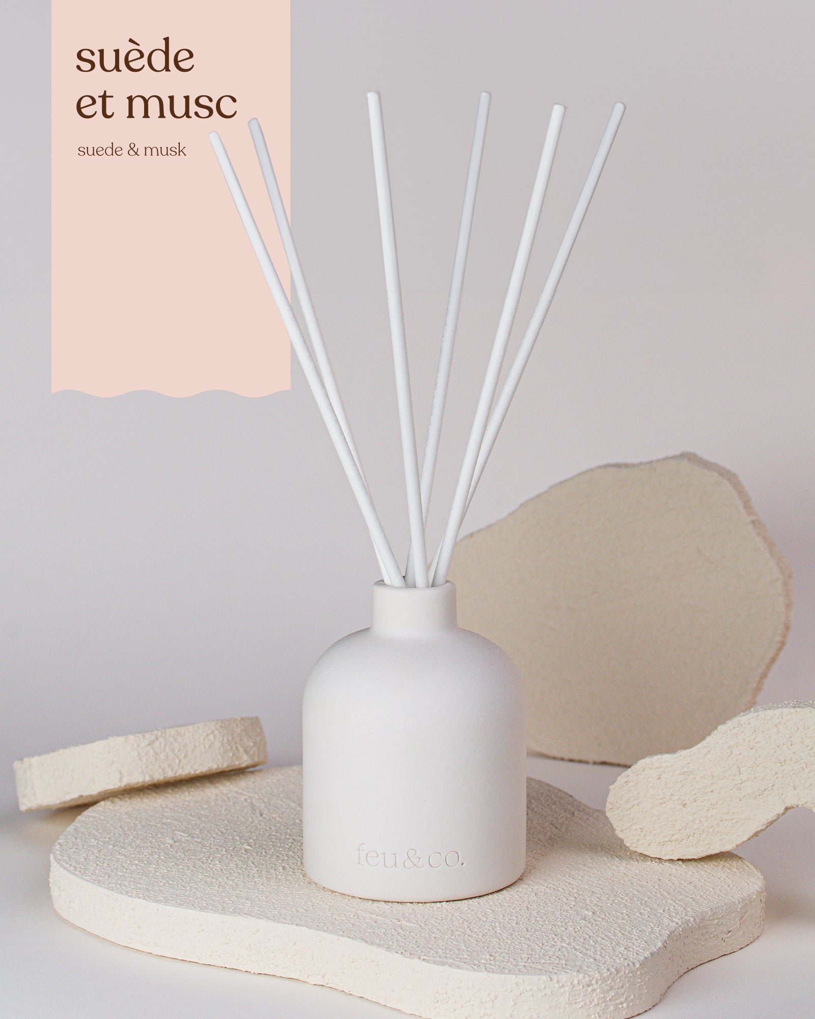 Suede & Musk Reed Diffuser
