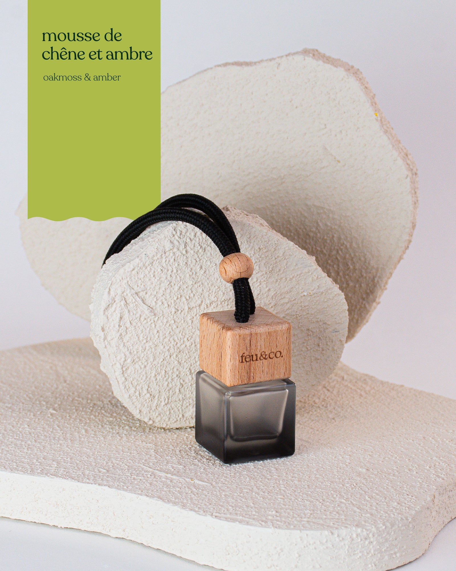 Car diffuser - Oakmoss & Amber