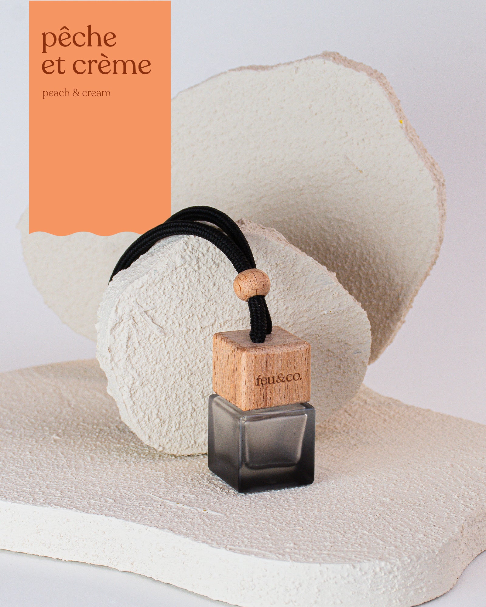 Car diffuser - Peach & Cream