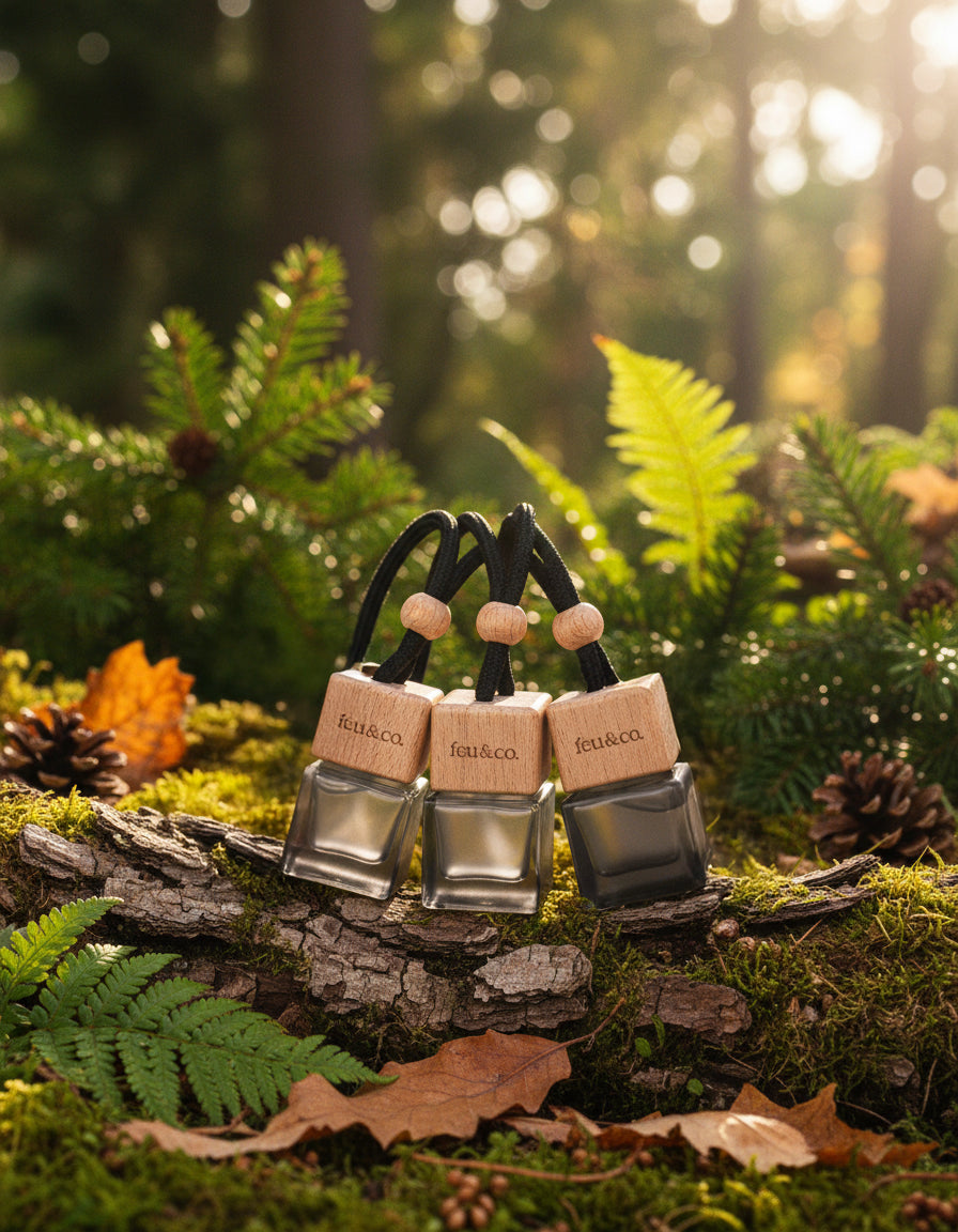 Trio diffuseurs pour la voiture - Au cœur de la forêt